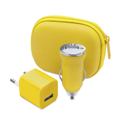 Set Cargadores USB Canox